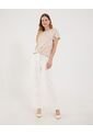 Pantalón Para Mujer Moda Color Crema Marca Ostu #40070831 de Ostu