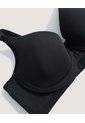 Brasier Copa Completa Con Arco  Para Mujer Negro Ostu de Ostu