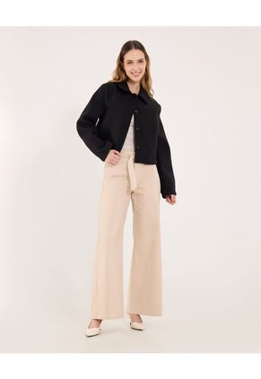 Chaqueta Para Mujer Estructurada Color Negro Marca Ostu #40080249