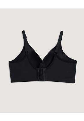 Brasier Copa Completa Con Arco Para Mujer Negro Ostu