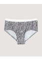 Panty Hipster Animal Print Pack X3  Para Mujer Negro Ostu de Ostu