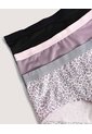 Panty Hipster Pack X3 X3 Para Mujer Negro Ostu de Ostu