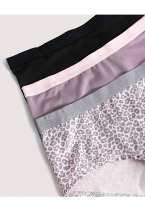 Panty Hipster Pack X3 X3 Para Mujer Negro Ostu