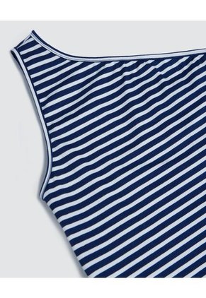 Body Para Mujer Manga Sisa Color Azul  Marca Ostu #40200099