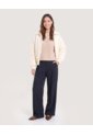 Chaqueta Acolchada  Para Mujer Crema Ostu de Ostu