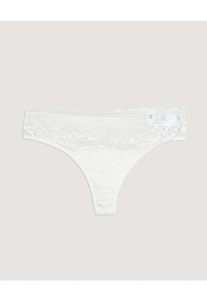 Panty Brasilera Encaje Pack X2  Para Mujer Negro Ostu