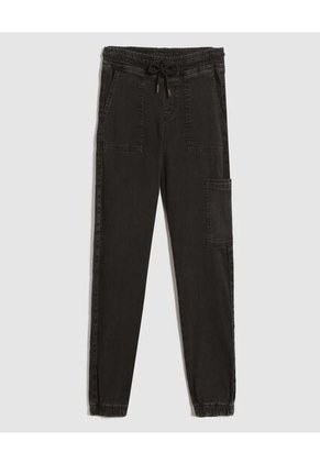 Jean Para Niño Jogger Color Negro Marca Ostu #80160086