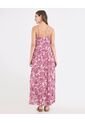 Vestido  Para Mujer M/Sisa Largo Color Rosado Marca Ostu #40170338 de Ostu