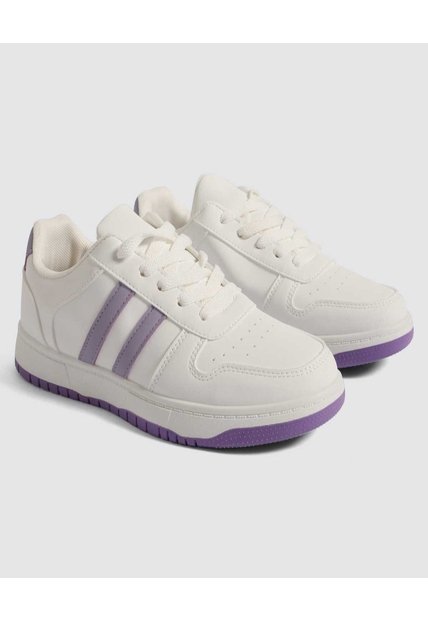 Tenis Para Mujer Casual Color Blanco Marca Ostu #40720137