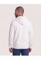 Hoodie Unicolor  Para Hombre Crema Ostu de Ostu