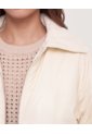 Chaqueta Acolchada  Para Mujer Crema Ostu de Ostu
