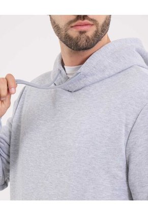Buzo Para Hombre Hoodie Color Gris  Marca Ostu #60060297