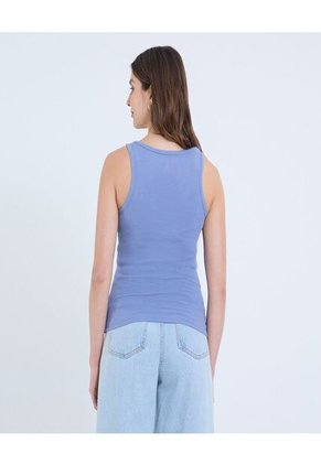 Camiseta Para Mujer Manga Sisa Color Azul Marca Ostu #40092338