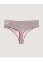 Panty Brasilera Encaje Pack X2  Para Mujer Negro Ostu de Ostu