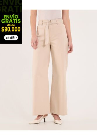 Pantalón Para Mujer Moda Color Piel Marca Ostu #40070845 Ostu