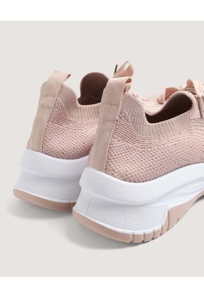 Tenis Casual Knit Comfort Para Mujer Morado Ostu