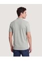 Polo Cuello Mao Regular  Para Hombre Gris Ostu de Ostu