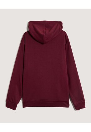 Buzo  Para Hombre Hoodie Color Vino Marca Ostu #60060627