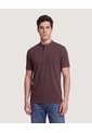 Polo Cuello Mao Regular  Para Hombre Café Ostu de Ostu