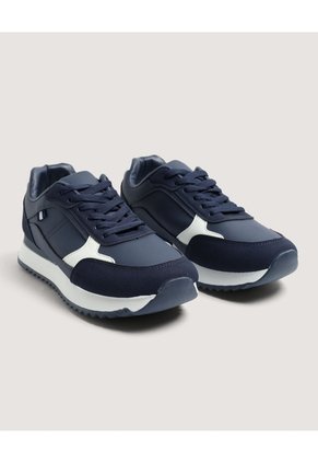 Tenis Urbanos Runner Style Para Hombre Azul Ostu