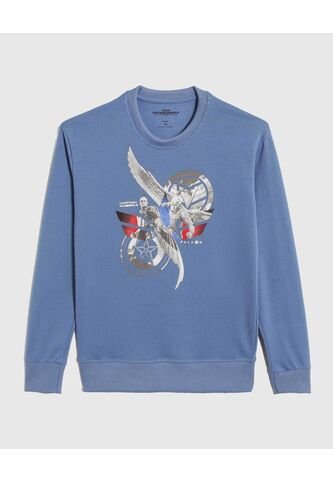 Buzo Para Niño Capitán América  De Infantil Niño #80060170 Ostu