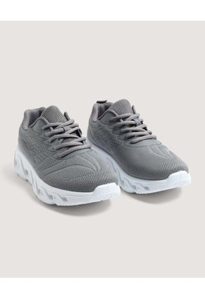 Tenis Knit Urban Comfort  Para Hombre Negro Ostu