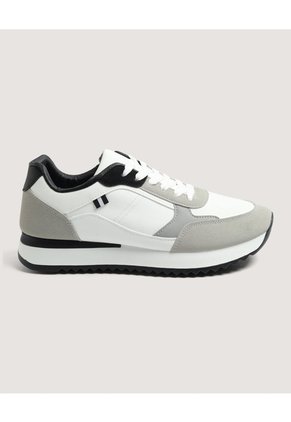 Tenis Urban Runner Contrast Para Hombre Gris Ostu