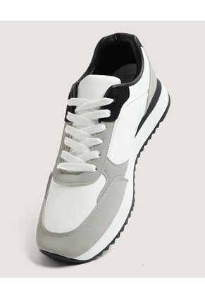 Tenis Urban Runner Contrast Para Hombre Gris Ostu