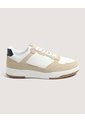Tenis Urbanos Contrast  Para Hombre Beige Ostu de Ostu