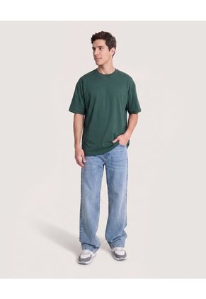 Jean Loose Street Denim  Para Hombre Azul Ostu