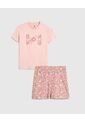 Pijama Infantil Niña M/C P/C Color Palode Marca Ostu #90040082 de Ostu