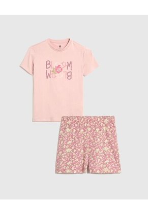 Pijama Infantil Niña M/C P/C Color Palode Marca Ostu #90040082