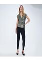 Pantalon Para Mujer 5 Bolsillos Color Negro Marca Ostu #40070544 de Ostu