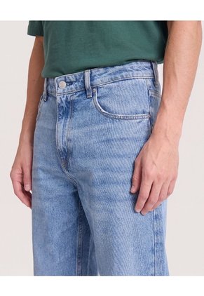 Jean Loose Street Denim  Para Hombre Azul Ostu