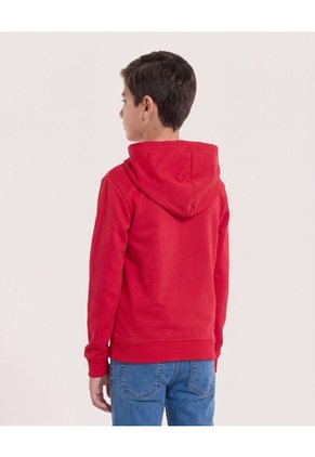 Buzo Con Capota Avengers Unidos Para Niño Infantil Niño Rojo Ostu