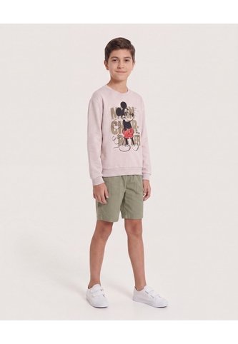 Buzo Mickey Mouse Art Clásico Para Niño  Infantil Niño Beige Ostu Ostu