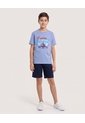 Camiseta Spider-Man Urban Hero Para Niño  Infantil Niño Azul Ostu de Ostu