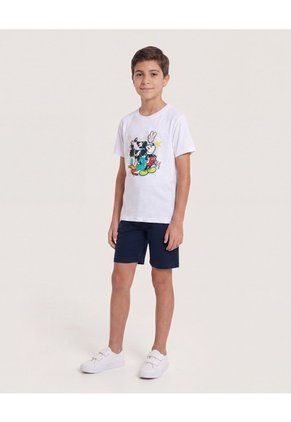 Camiseta Mickey Mouse Friends Art Para Niño Infantil Niño Blanco Ostu