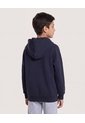 Buzo Deportivo Con Lienas En Contraste Para Niño  Infantil Niño Azul Ostu de Ostu