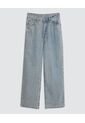 Jean Para Mujer Culotte Color Azul  Marca Ostu #40160258 de Ostu