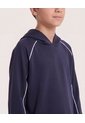 Buzo Deportivo Con Lienas En Contraste Para Niño  Infantil Niño Azul Ostu de Ostu