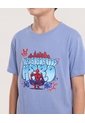 Camiseta Spider-Man Urban Hero Para Niño  Infantil Niño Azul Ostu de Ostu
