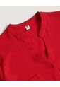 Blusa  Para Mujer Manga 3/4 Color Rojo Marca Ostu #40121258 de Ostu