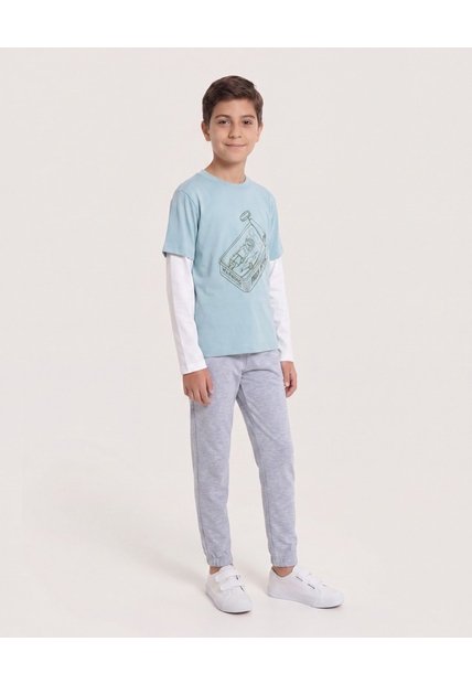 Camiseta Adventure Warning Para Niño  Infantil Niño Verde Ostu