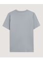 Camiseta  Para Hombre Manga Corta Cuello Redondo Color Gris Marca Ostu #60091949 de Ostu