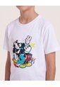 Camiseta Mickey Mouse Friends Art Para Niño  Infantil Niño Blanco Ostu de Ostu