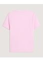 Camiseta  Para Mujer Manga Corta Cuello Redondo Color Rosado Marca Ostu #40092858 de Ostu