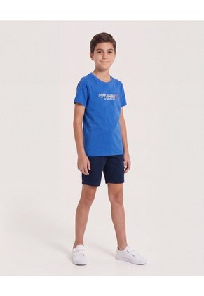Camiseta Race Spirit Velocidad Para Niño Infantil Niño Azul Ostu