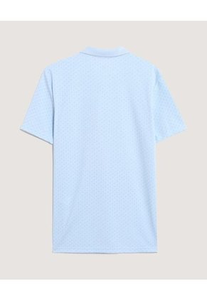 Polo  Para Hombre Cuello Tejido Con Bolsillo Color Azul Marca Ostu #60110874