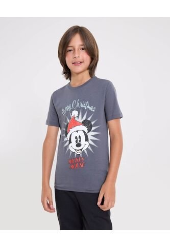 Camiseta  Infantil Niño Manga Corta Cuello Redondo Color Gris Marca Ostu #80090326 Ostu